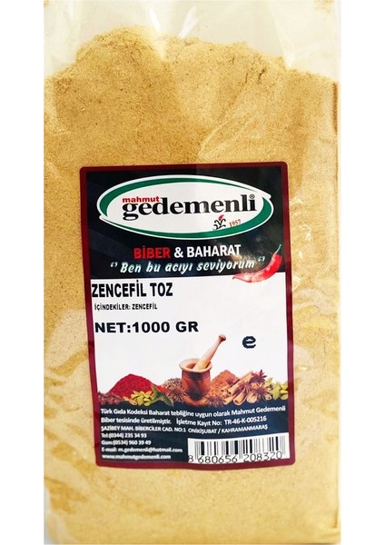 Zencefil Toz 1 kg