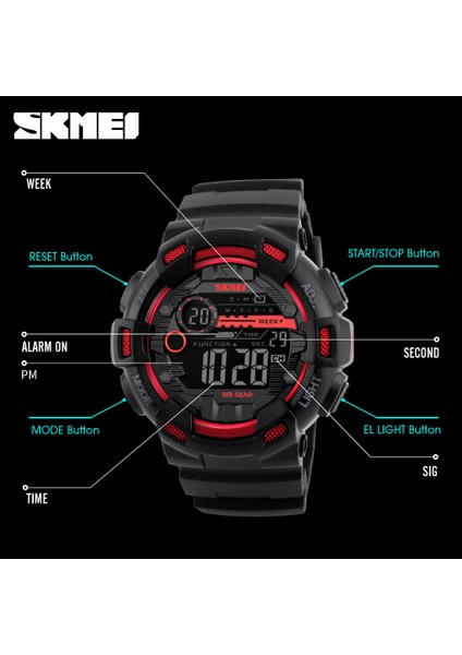 2 Su Geçirmez Dijital Saat (Yurt Dışından) indirimleri