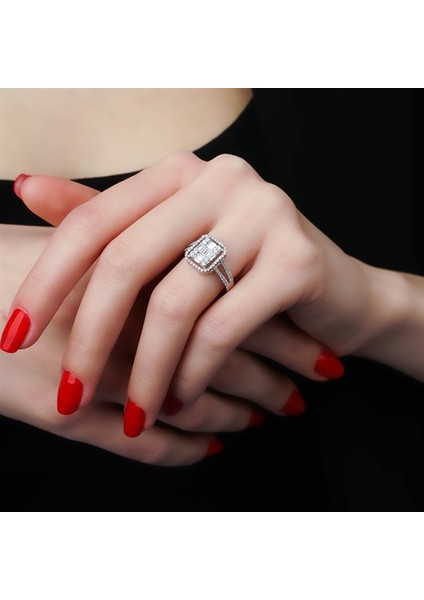 0,90 Karat Baget Yüzük fiyatları