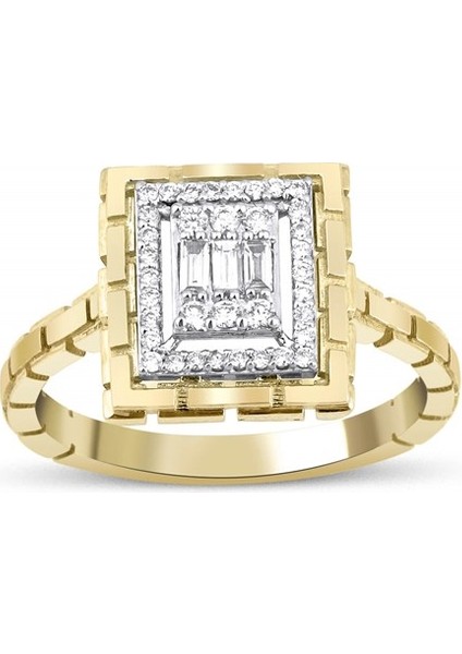 0,24 Karat Baget Yüzük