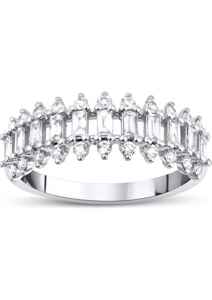 0,58 Karat Baget Yüzük