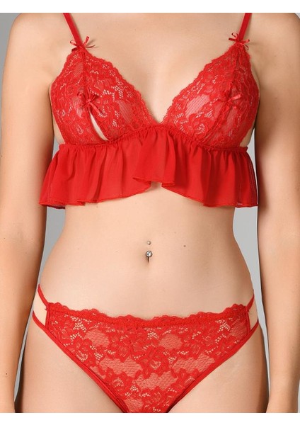 Volanlı Sütyen Takım 4690 modelleri