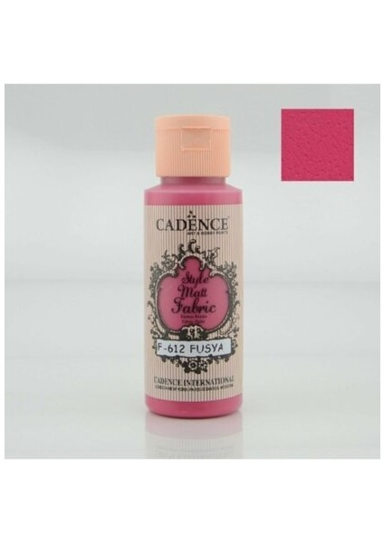 Kumaş Boyası 59 ml 612 Fuşya
