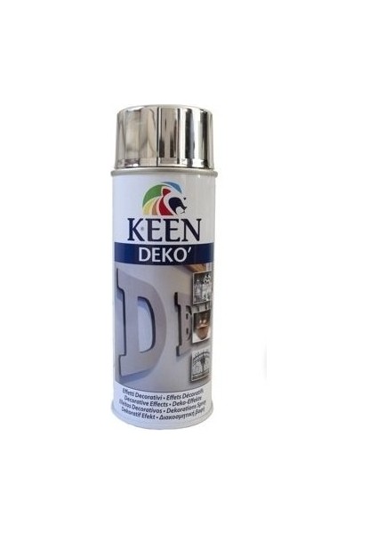 Akrilik Sprey Boya Krom Efekt Gümüş