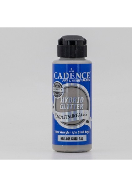 Hybrid Multisurface Simli Akrilik Boya 120 ml - HSG-066 Taş