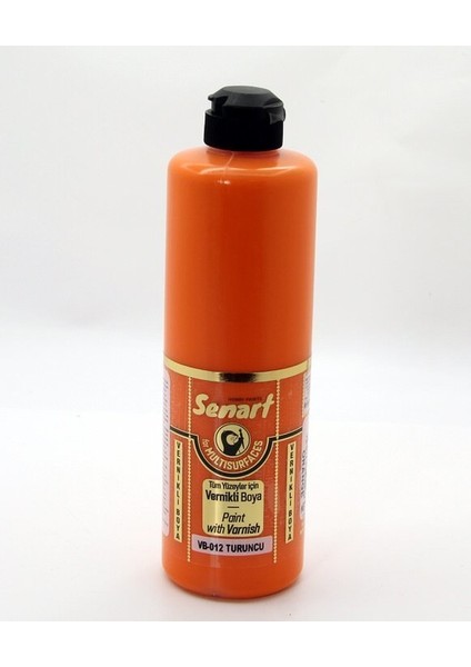 Hybrid Multisurface Vernikli Boya 500 ml VB-012 Turuncu