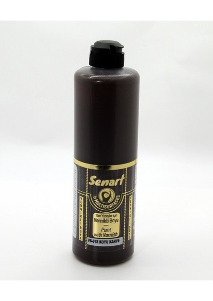 Hybrid Multisurface Vernikli Boya 500 ml VB-018 Koyu Kahve