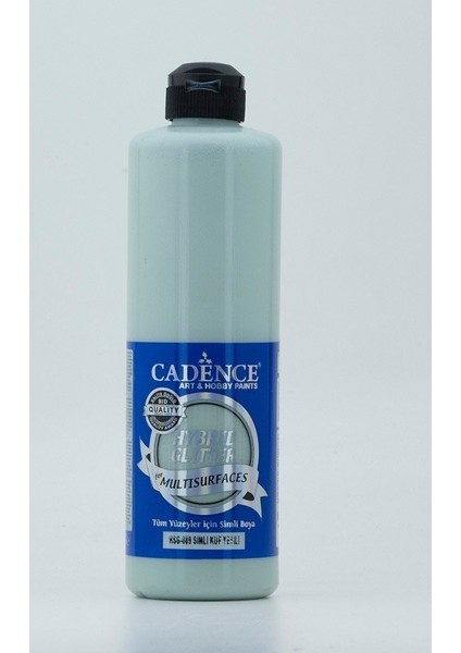 Hybrid Multisurface Simli Akrilik Boya 500 ml - HSG-089 Küf Yeşili