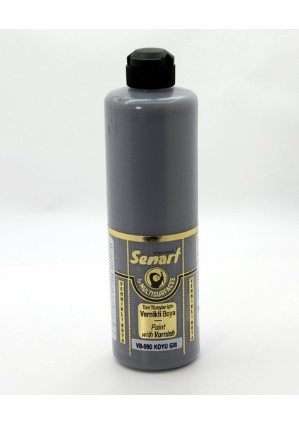 Hybrid Multisurface Vernikli Boya 500 ml VB-090 Koyu Gri