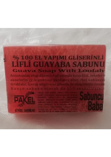 Lifli Guayaba Sabunu
