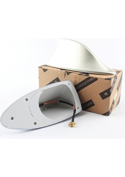 Nokta Fiat Linea Uygun Elektrikli Shark Köpek Balığı Balina Tavan Anteni Gri