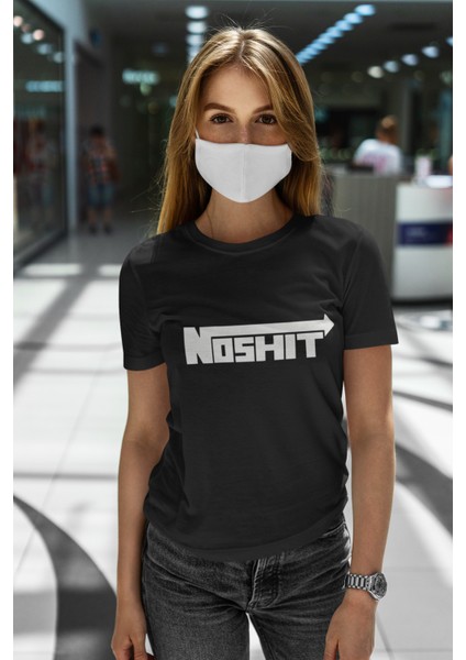 Noshıt Baskılı Kadın T-Shirt