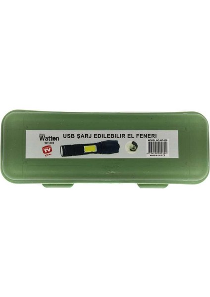 Powerbank Özellikli Uzun Menzilli El Feneri Watton WT-039 modelleri