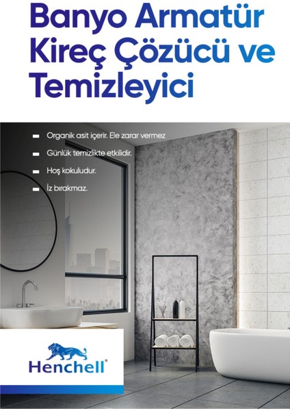 Banyo Armatür Kireç Çözücü ve Temizleyici 750ML modelleri