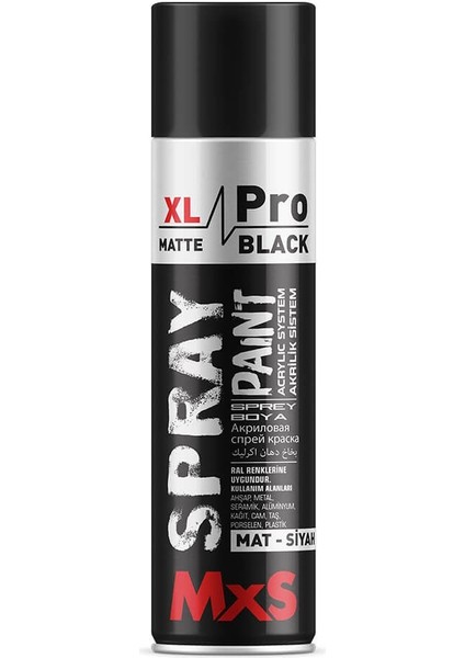 - Xl Pro Series - Mat Siyah - 500ML