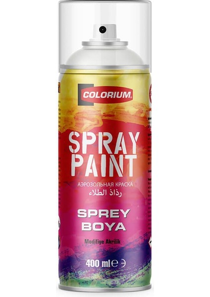 - Ral 9003 - Sinyal Beyaz - Akrilik Sprey Boya / 400 ml