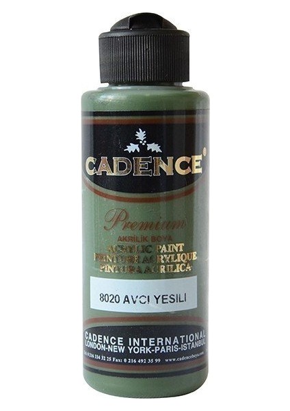 Premium Akrilik Boya 8020 Avcı Yeşili 120ML