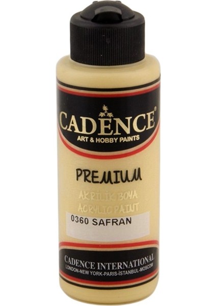 Premium Akrilik Boya 0360 Safran 120ML