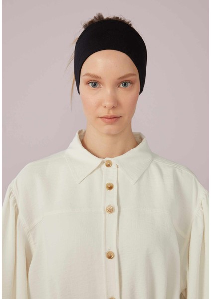 Silikonlu Bandana Siyah