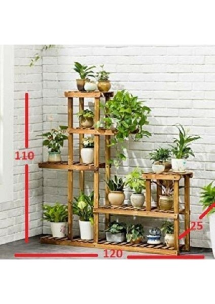 Ahşap Saksı Standı Saksılık Kitaplık Çiçeklik Raf Stand fiyatları