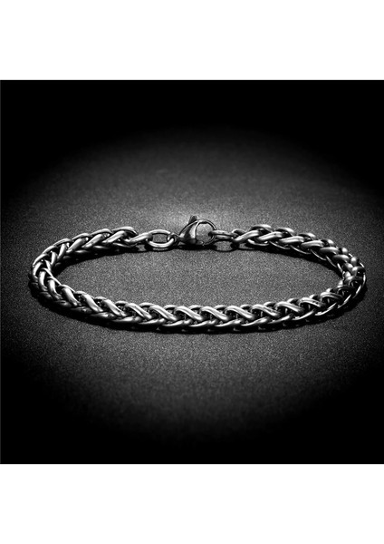 Örgü Model 316L Çelik Bileklik