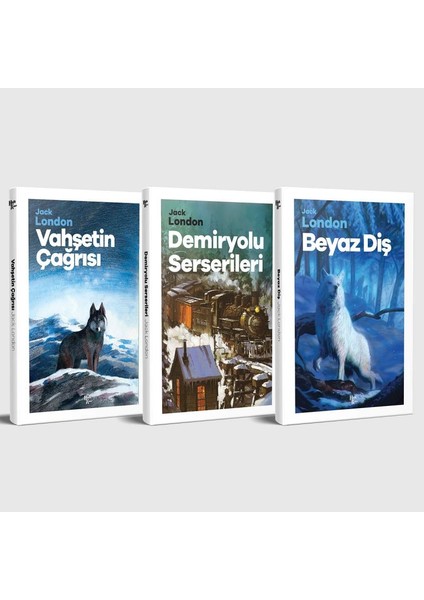 Jack London Unutulmaz Eserleri - 3 Kitap
