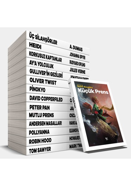 Neşeli Çocuk Klasikleri Seti - 15 Kitap