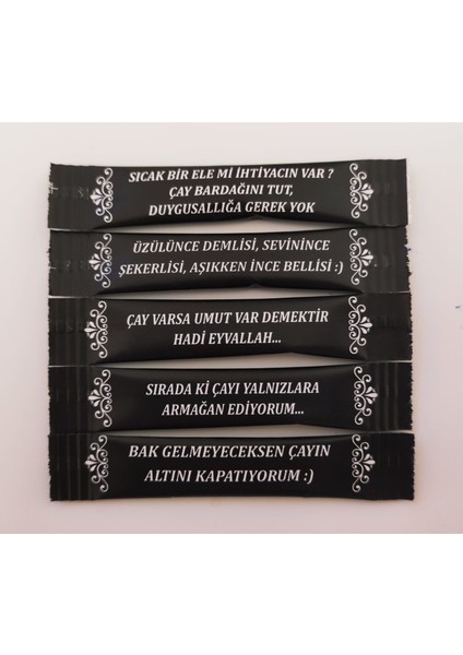 Stick Şeker Mizah Içeren 250 Adet 4 gr