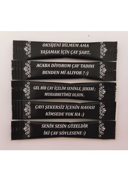 Stick Şeker Mizah Içeren 250 Adet 4 gr