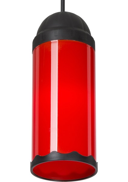 Kapsul Ağaç Feneri Kırmızı 27'li