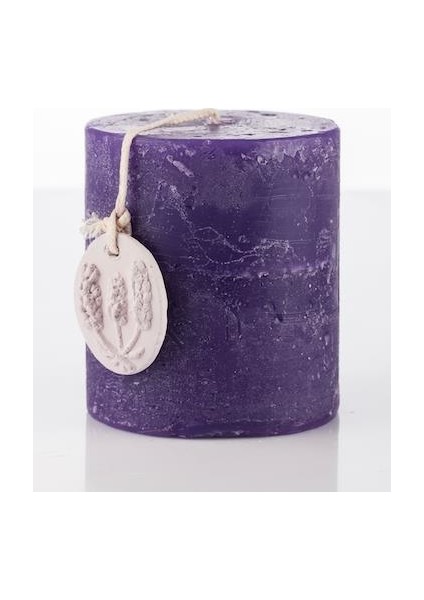 MİSSİ 7X8 LAVANTA TAŞLI MOR MUM fiyatları