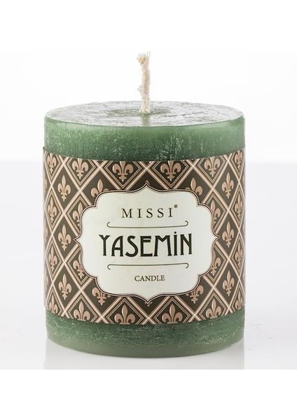MİSSİ 7X8 YEŞİL MUM