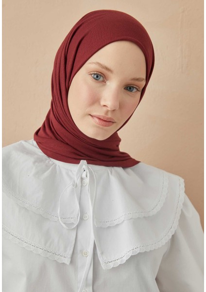Penye Şal Bordo modelleri
