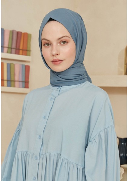 Ince Pamuk Vual Sal Gök Mavi modelleri