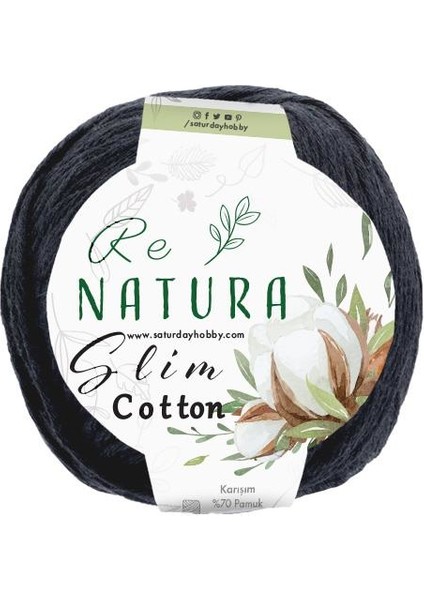 Siyah Slim Cotton (50G)