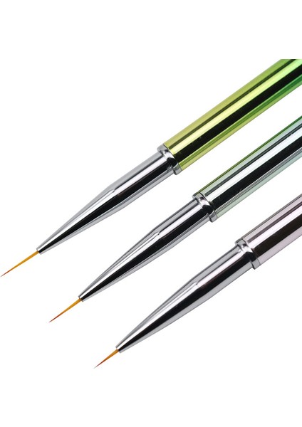 3lü Liner Nail Art Fırça