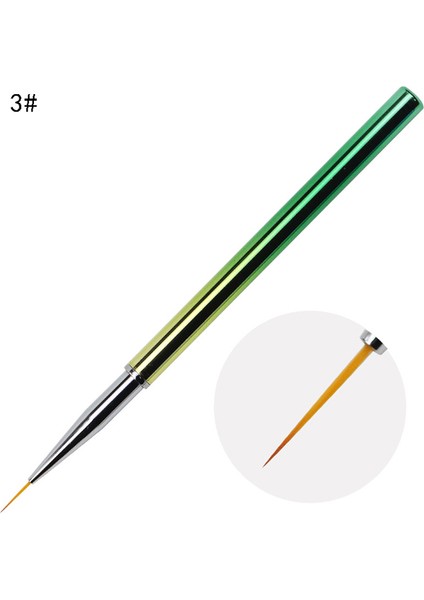 3lü Liner Nail Art Fırça fiyatları