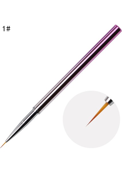 3lü Liner Nail Art Fırça fırsatları