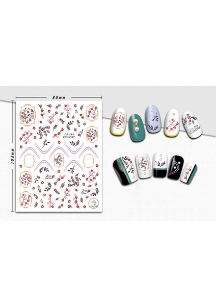 Tırnak Sticker modelleri