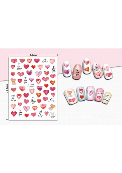 Tırnak Sticker modelleri