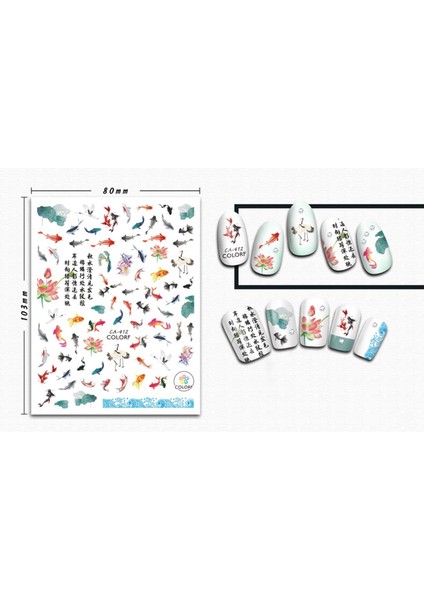 Tırnak Sticker modelleri