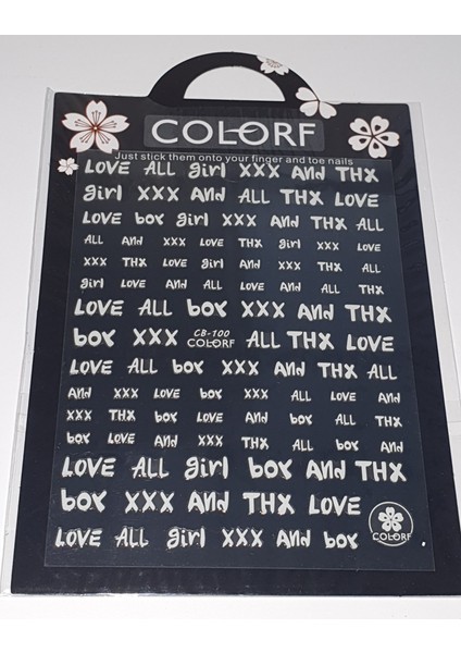 Tırnak Sticker fiyatları