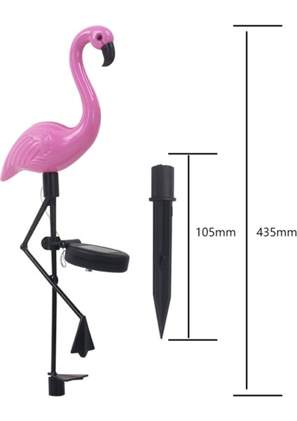 Solar Flamingo Bahçe Lambası (Yurt Dışından)