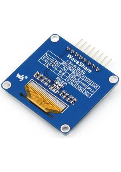 1.3 Inch OLED Ekran - 128X64 (A)