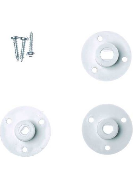60MM Plastik Omni Tekerlek - Beyaz modelleri
