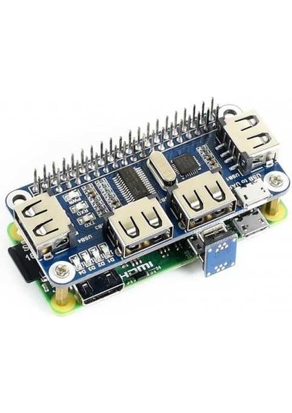 4 Port USB Hub Hat (Raspberry Pi Için)