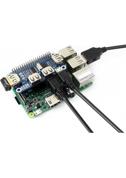 4 Port USB Hub Hat (Raspberry Pi Için)