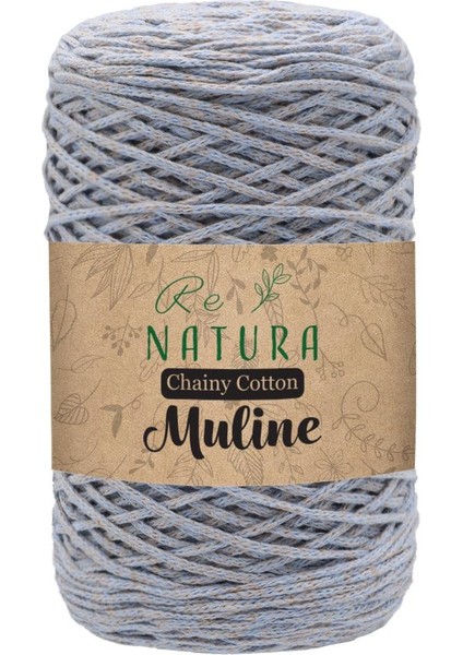 Chainy Cotton Muline 16(Bebe Mavi - Bej)