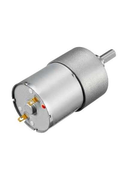 12V 35mm 200 RPM Redüktörlü DC Motor