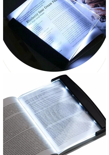 Kitap Arası Okuma Işığı LED Panel Kitap Okuma Lambası